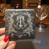 Slate coasters