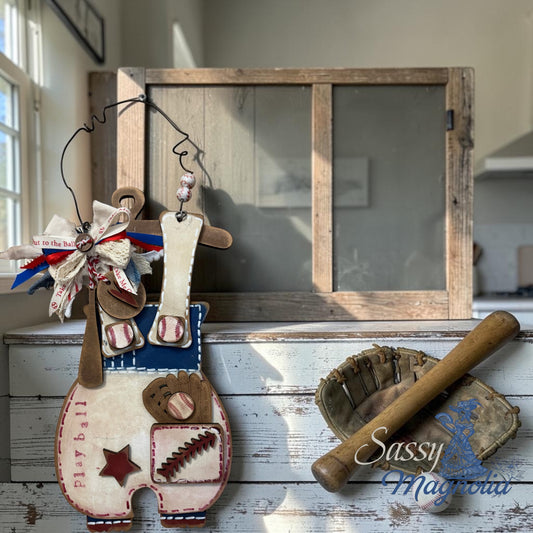 Baseball Overalls DIY Kit #511