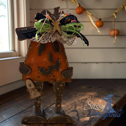 Wonky Triangle Pumpkin Character DIY Kit #299
