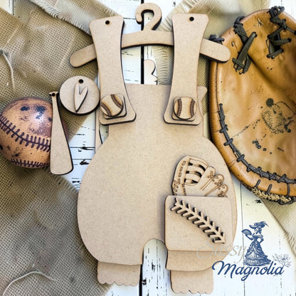 Baseball Overalls DIY Kit #511