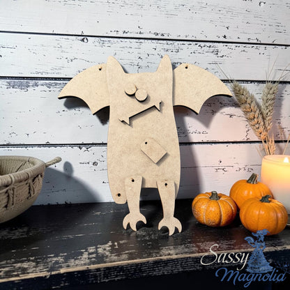 Wonky Whimsical Bat DIY Kit #661